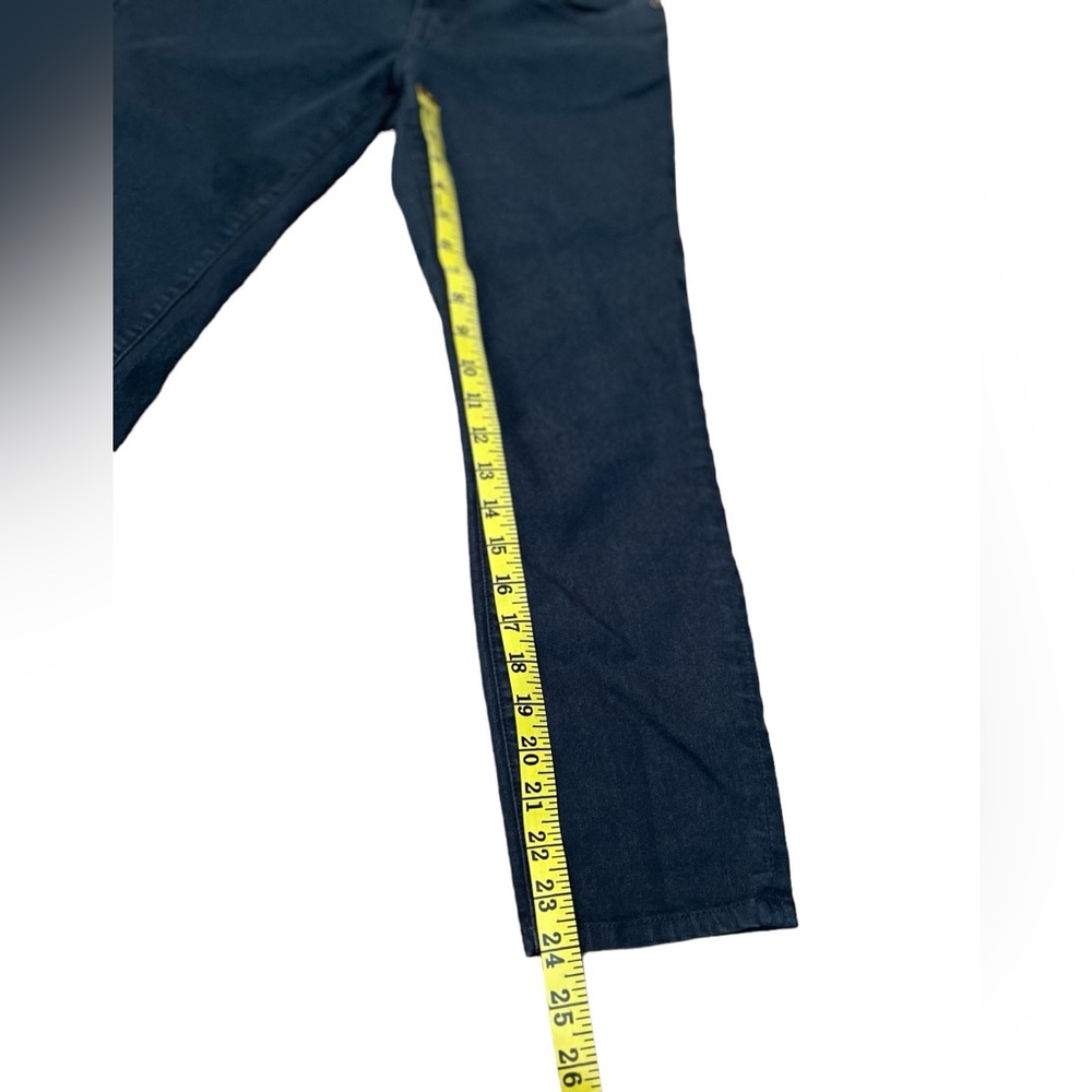 Kate Spade women's size 28 dark blue denim cropped jean EUC - Picture 2 of 6